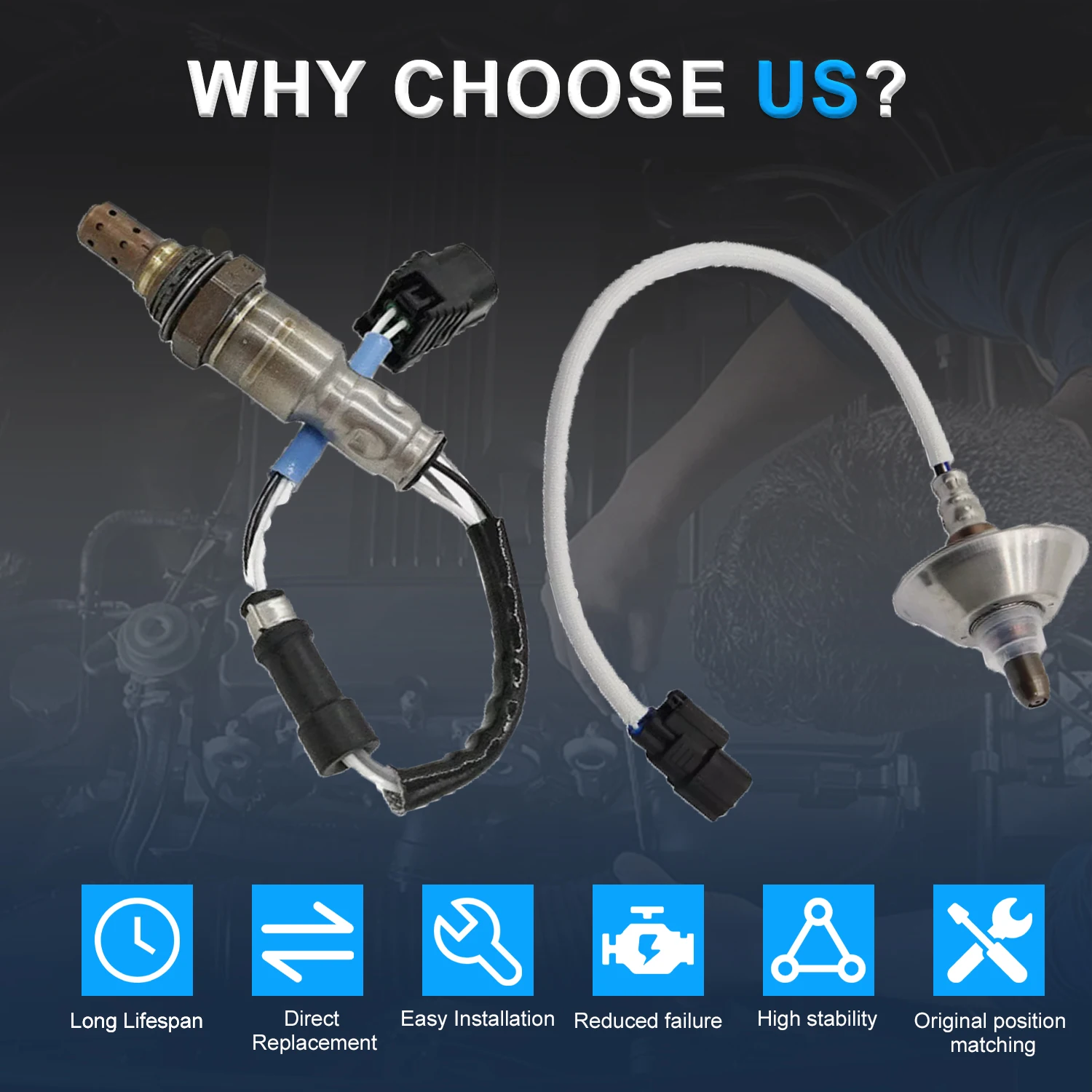 234-9117 234-4574 2 шт. Лямбда-зонд кислорода O2 для Honda Civic 1.5L 2013 2014 2015 гибрид 36531-RE0-003 365325 A2A01