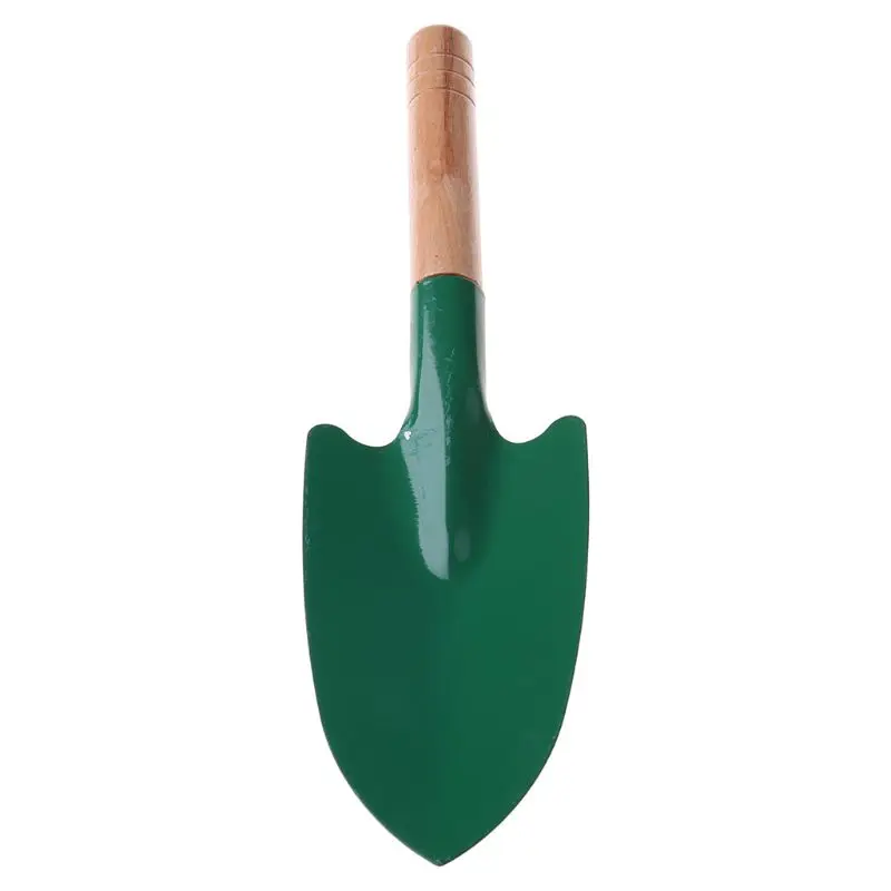 

Усиленная садовая лопата с деревянной ручкой для посадки, легко использовать