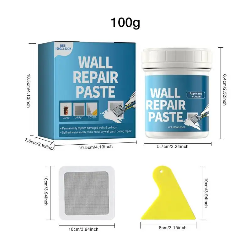 Набор пасты для ремонта стен набор отверстий ногтей сильная адгезия водостойкий