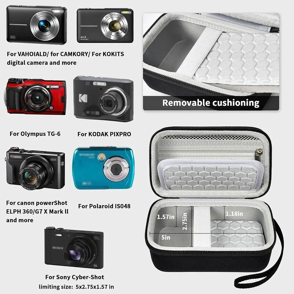 Противоударный чехол для камеры Kodak Pixpro/Canon PowerShot ELPH 180/190/Sony DSCW800/DSCW830