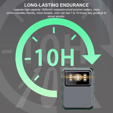 Цифровая мини-камера с поворотом на 100 градусов, инфракрасная камера ночного видения для автомобиля, велосипеда, запись данных для строительного наблюдения - изображение