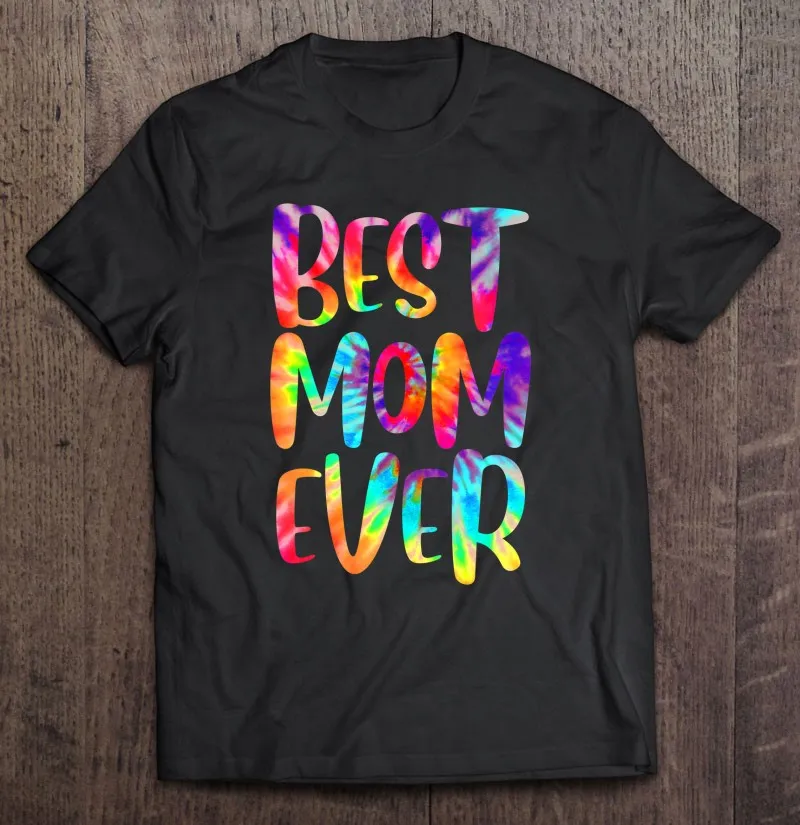 

Футболка мужская оверсайз с забавной надписью «Best Mom» на День Матери