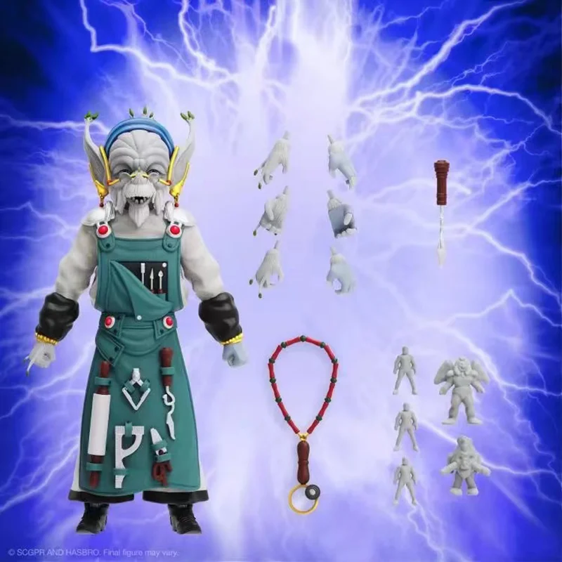 Фото В наличии оригинальные SUPER7 Mighty Morphin Power Rangers Finster Ultimate аниме фигурки героев модель игрушки №2
