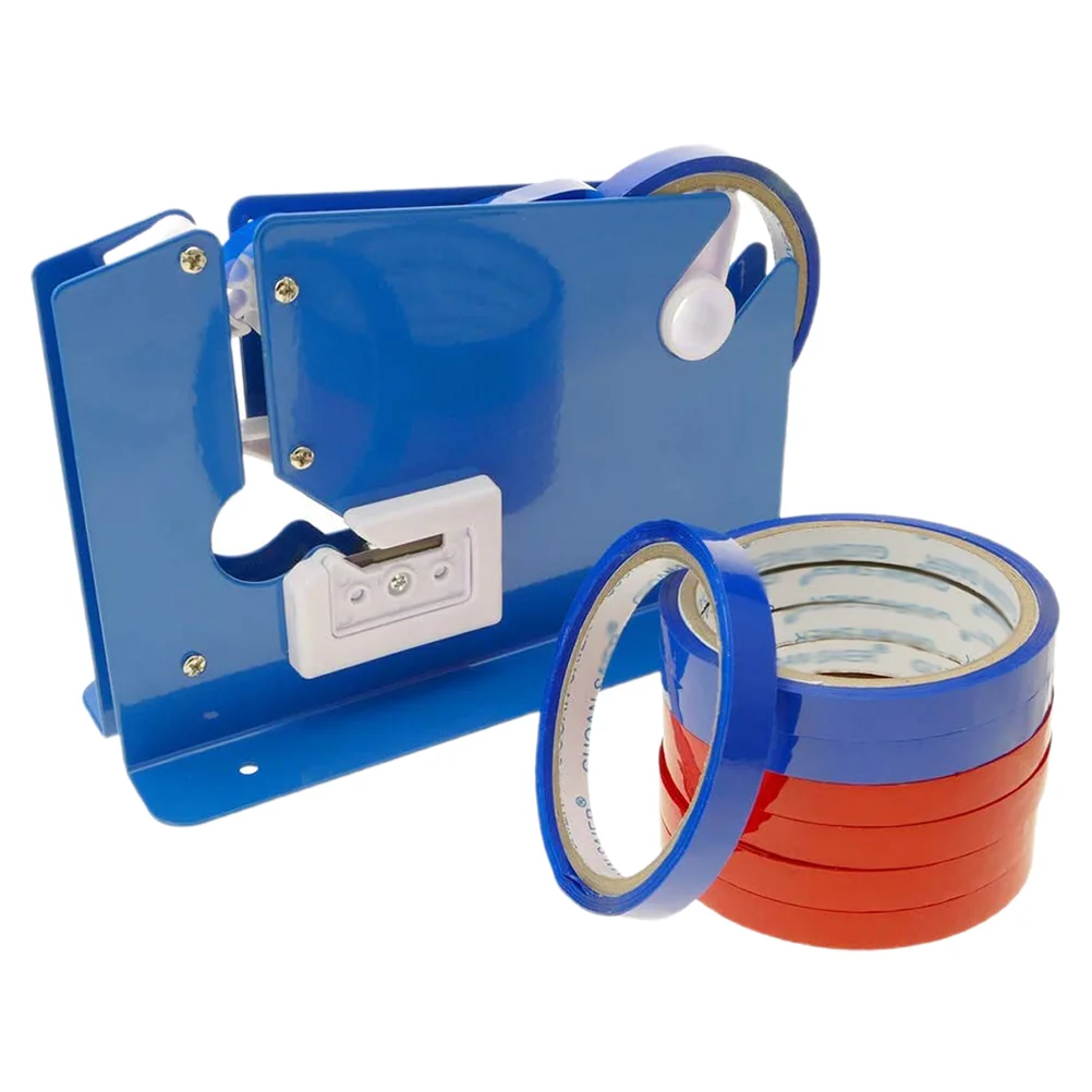 

Тонкая лента для запечатывания, маркировочная упаковка для запечатывания, диспенсер для мешков, инструменты, линии, стереть, закрыть, сухая ...