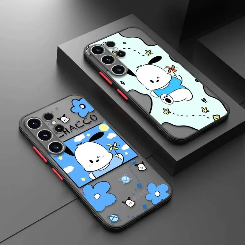 Чехол для Samsung Galaxy S24 S22 S23 S21 S20 Plus Ultra FE противоскользящий матовый чехол Note S10 S9