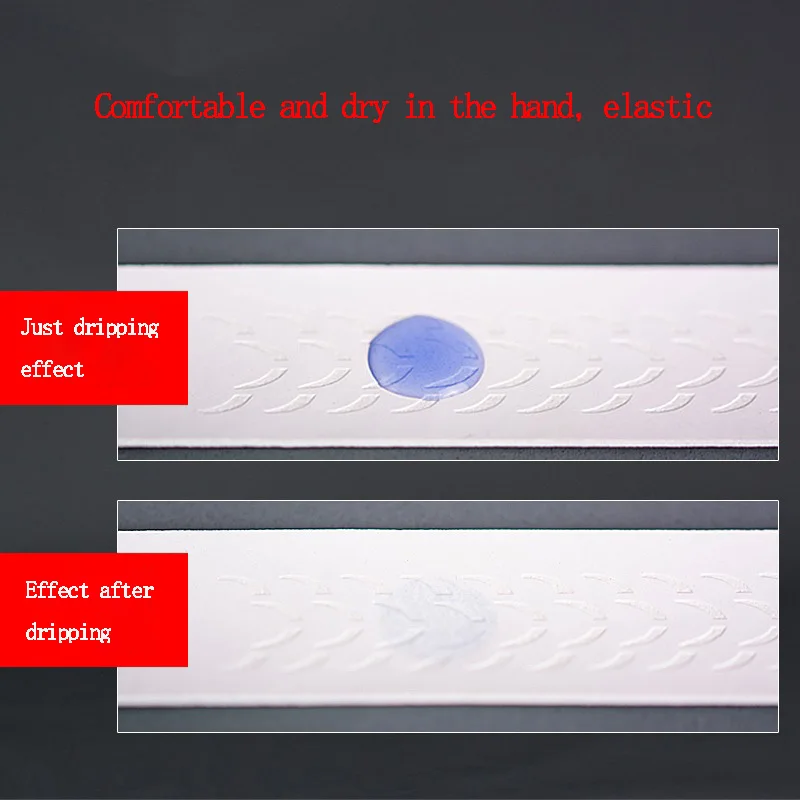 60 шт. VG002 теннисная ракетка для бадминтона Overgrip впитывающая пот лента