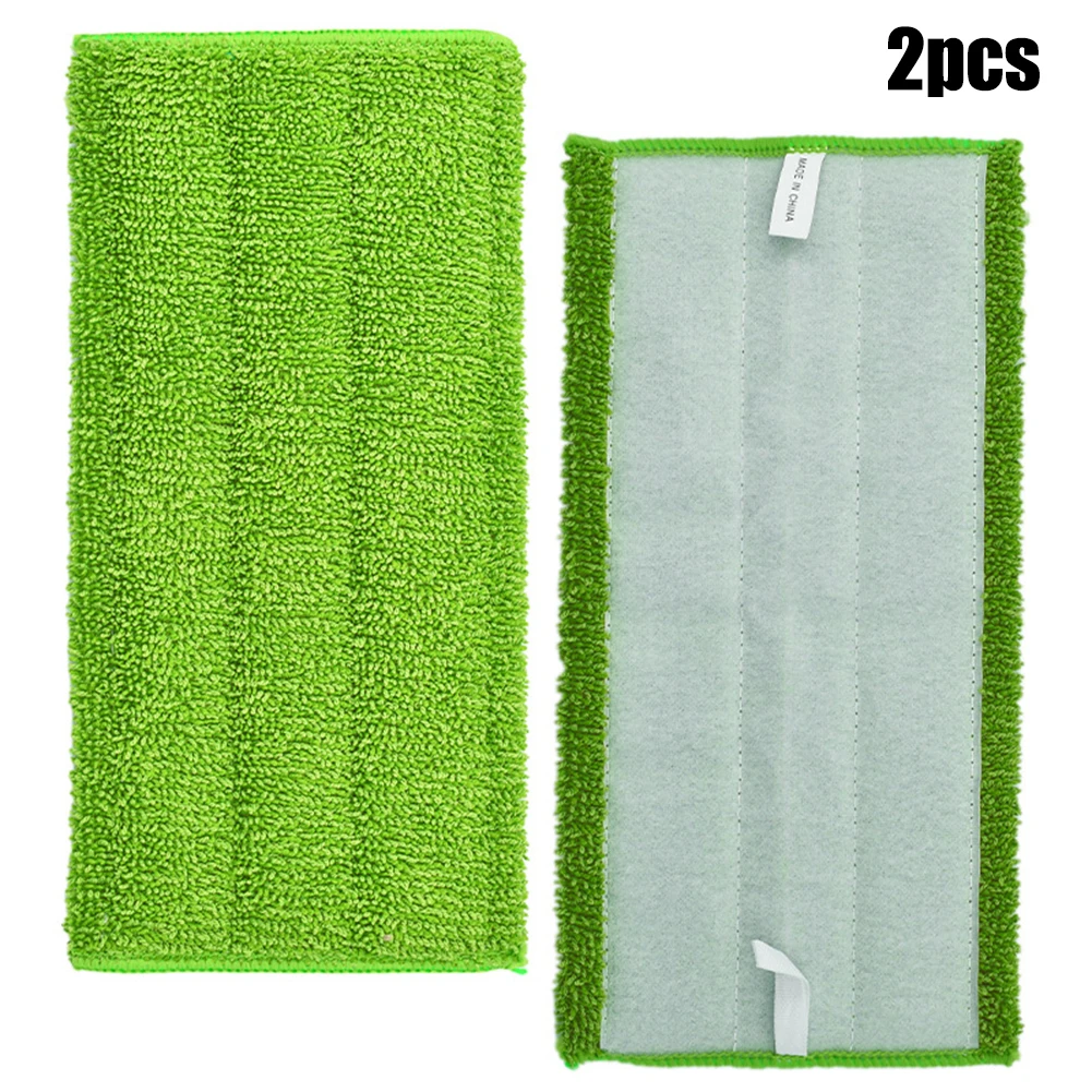 

2PCS Reusable Microfiber Mop Pads For Swiffer Wet Jet Pads For Wet And Dry Sweeping Microfiber Mop Cloth Replacement