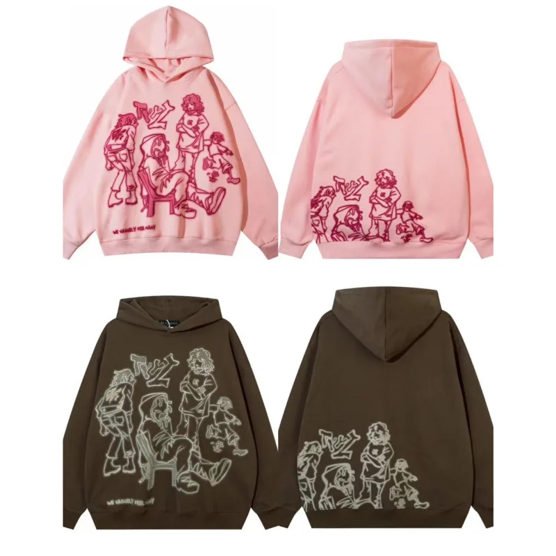 

Spider Y2k Skull Graffiti Graphic 3D Print Hoodies Women Harajuku Long Sleeve Street Trend Hip Hop Men Sweatshirts Couple Hoodie