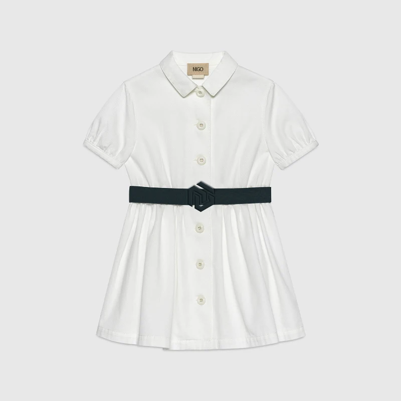 

NIGO Girls Summer Casual Denim Short Cotton Dress #nigo39158