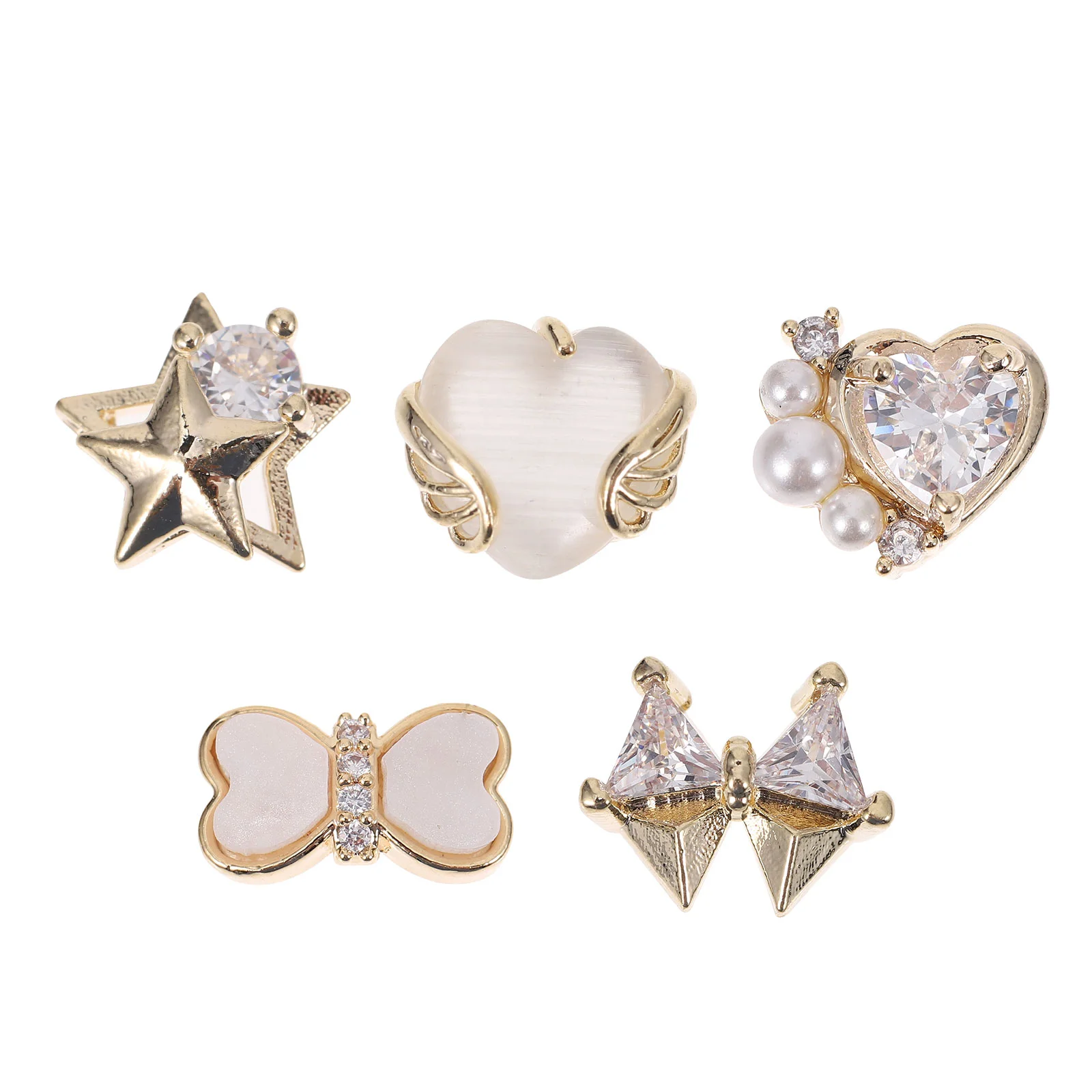 

Nailaccessories Patch Decor Decorative Stickers Studs Diy Fingernail Charms Ornaments Rivet Charm Dangle Decorations Manicure