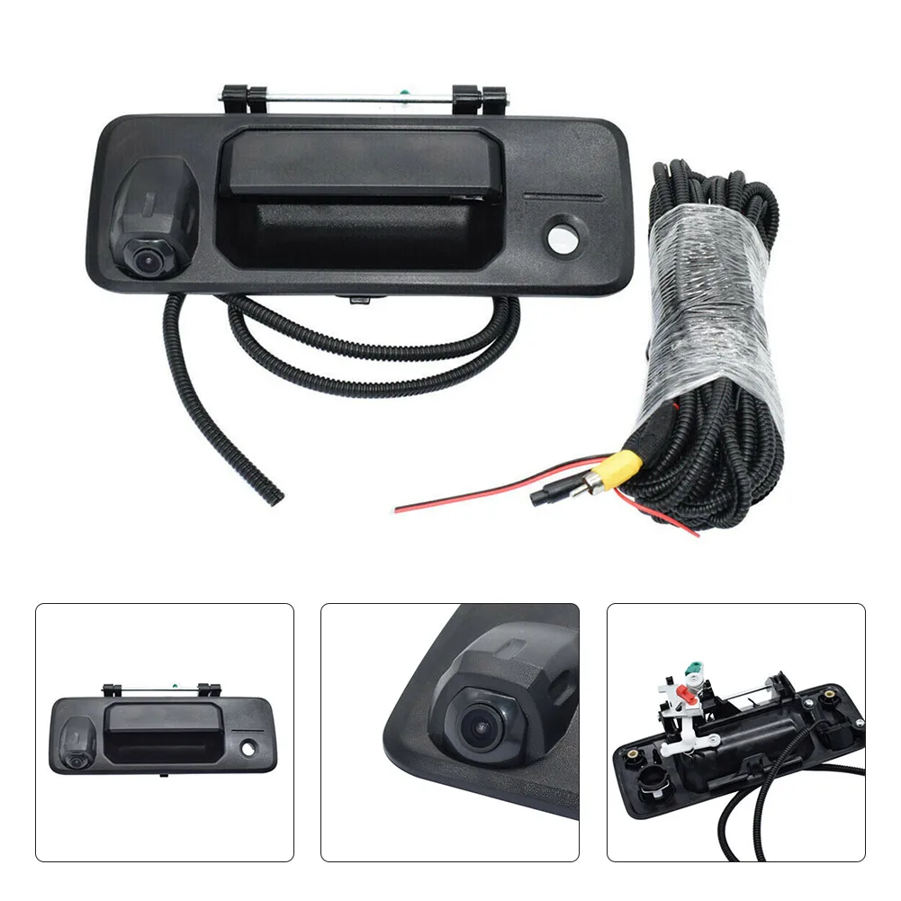 

Car Tailgate Handle Rear View Camera Backup Reverse Camera Night Vision With Parking Line For Toyota 2016-2019 690900C090