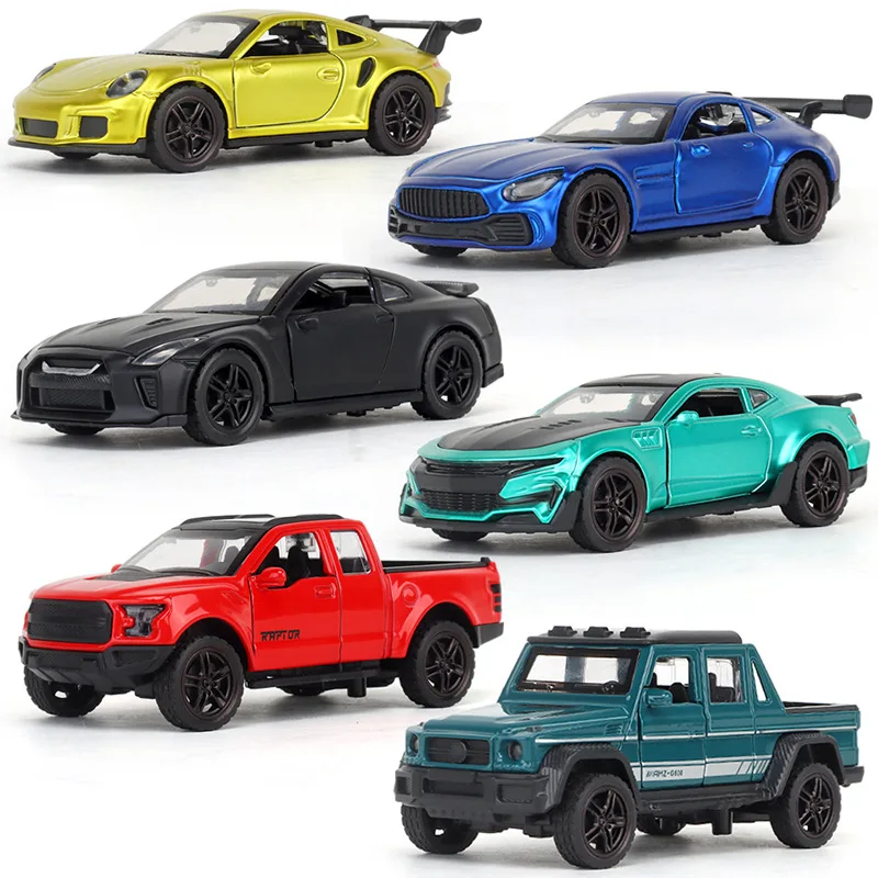 

Модель автомобиля игрушечного из сплава в масштабе 1:36, модель 911 GTR Raptors, спортивный внедорожный литой автомобиль, детские игрушки, автомобили для детей, подарок для мальчиков