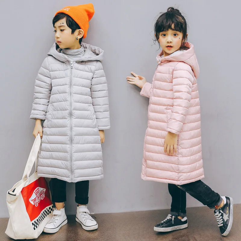 

Детский пуховик для девочек, куртка, хлопковое пальто, Утепленная зимняя спортивная одежда принцессы для подростков, 2022