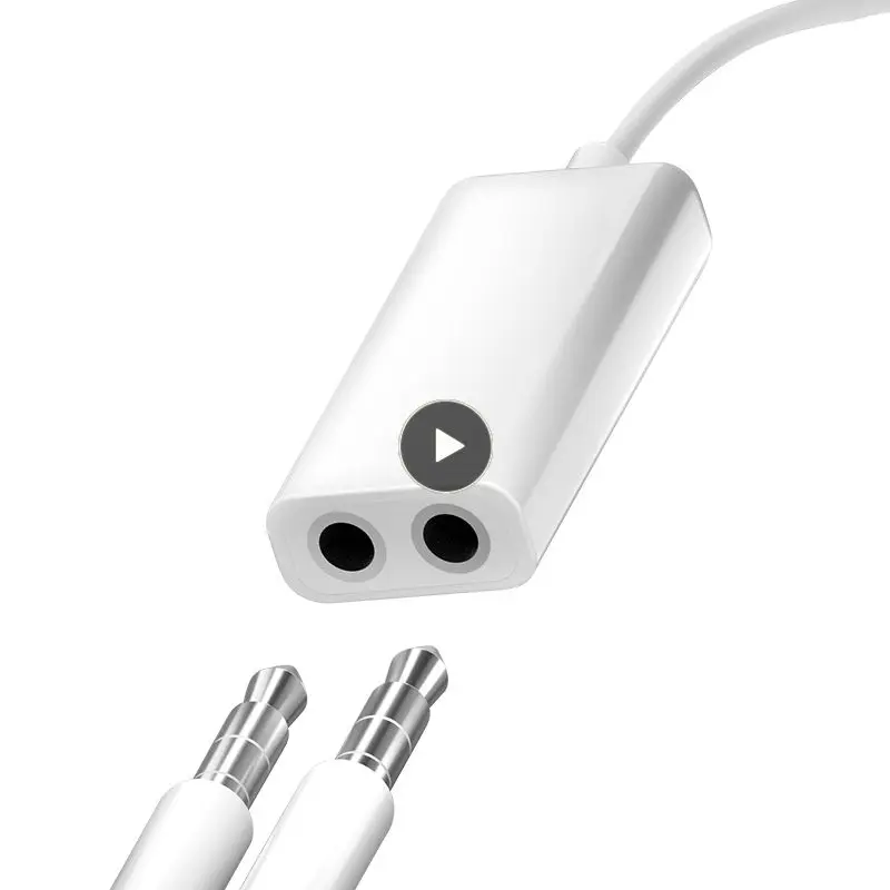 

1 x 3.5mm JETTING Headset Audio Splitter Cable Audio Mic Splitter Cable Headphone Adapter Male Suitable For Phone, iPod, Tablets