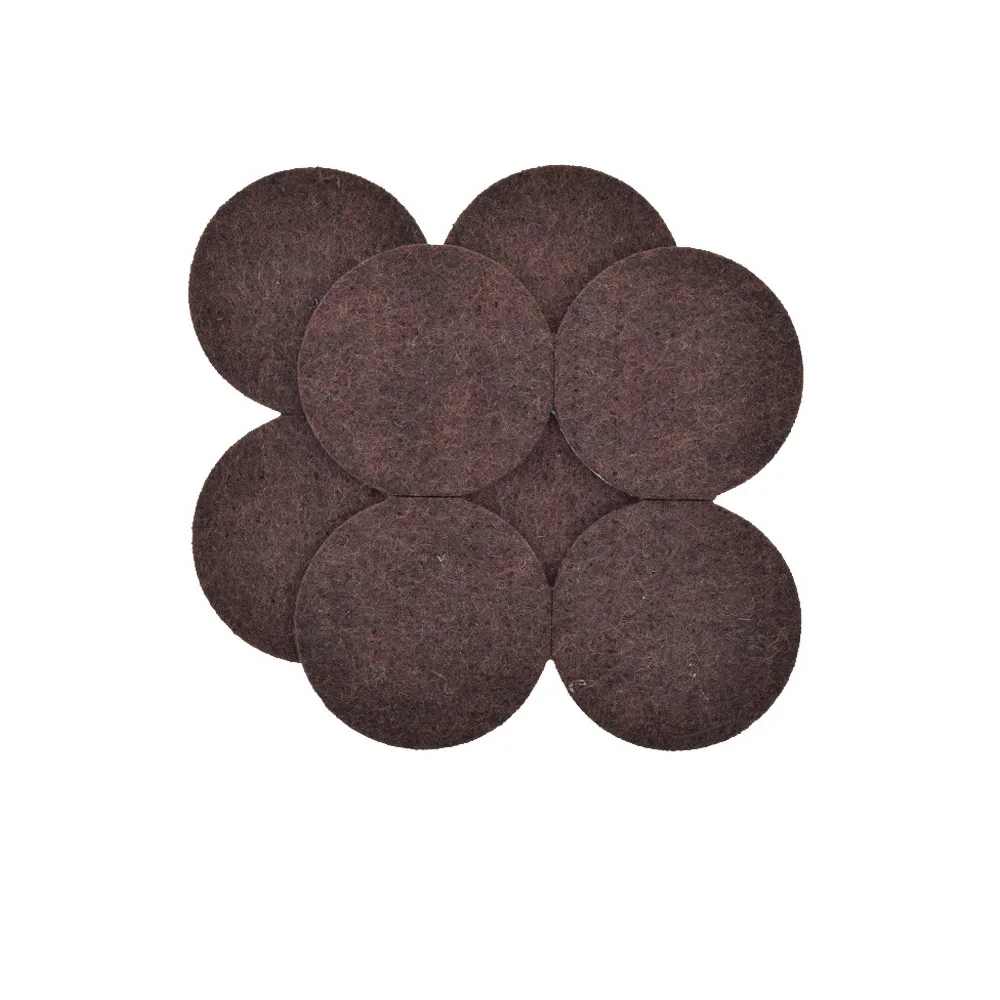 

Self-adhesive Anti-slip Mat Furniture Foot Chair Leg Felt Anti-vibration Buffer Gasket Wood Floor Protector