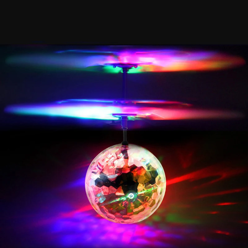 Mini Dron RC Fly Ball Luminous Kids Flight Balls Mini Helicopter Electronic Infrared Induction Aircraft Drone Toys LED Light Toy