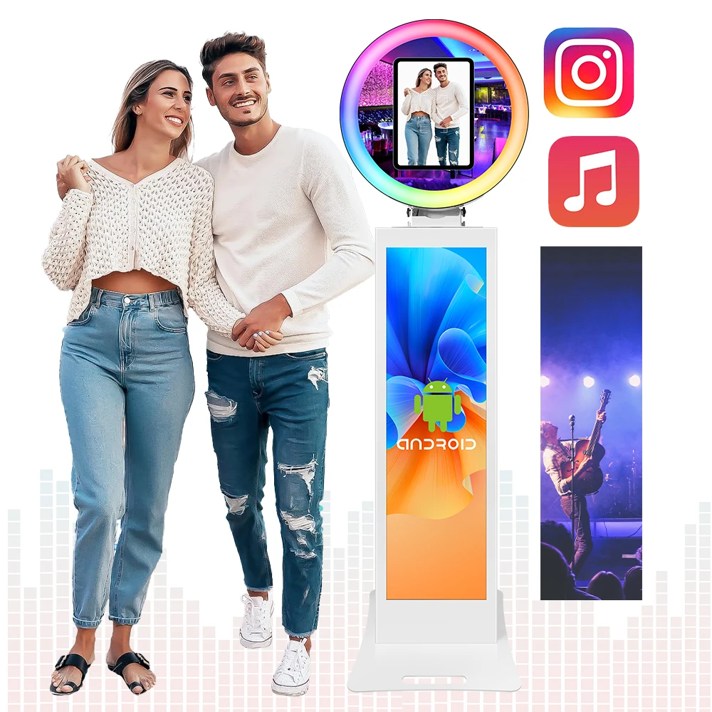 Для роуминга Ipad DSLR фотобудка станция кабина взять пользовательскую селфи