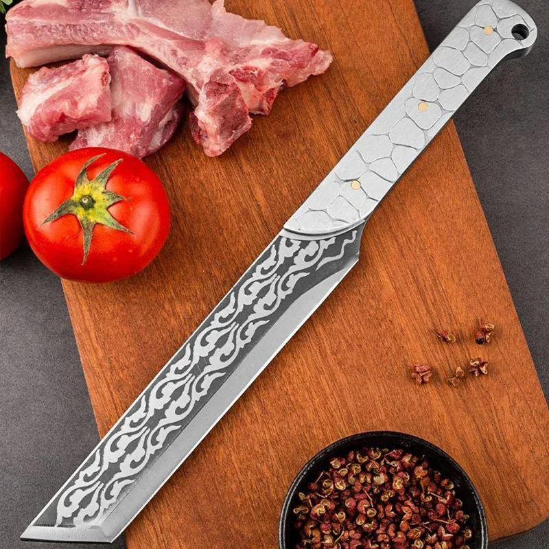 Кованый охотничий нож