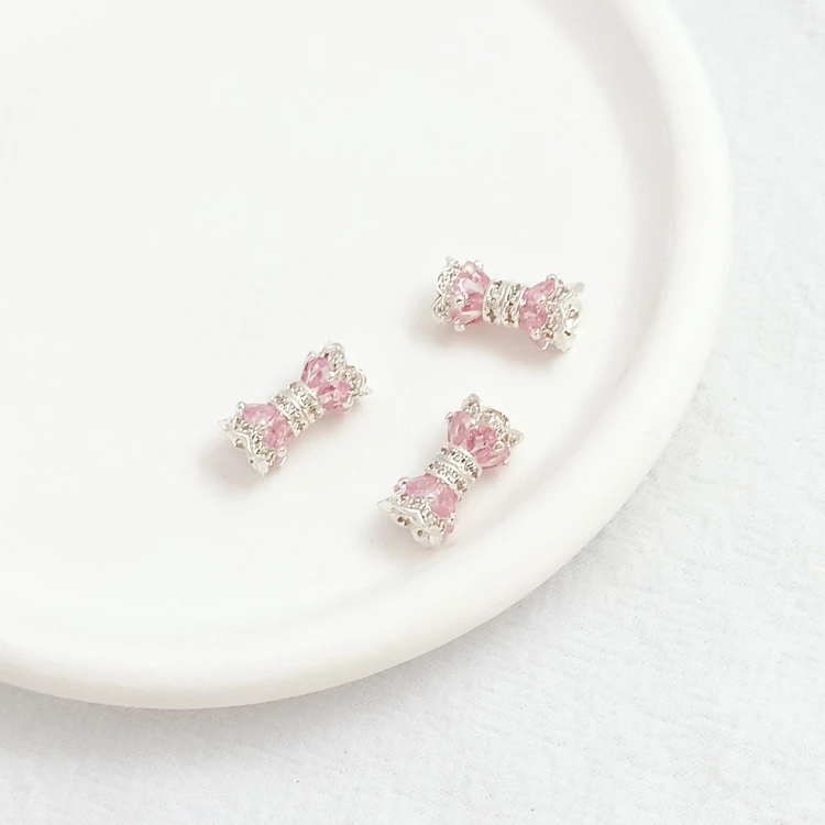 1 шт. 14 К медь покрытая золотом серебро инкрустированная цирконием вращающаяся