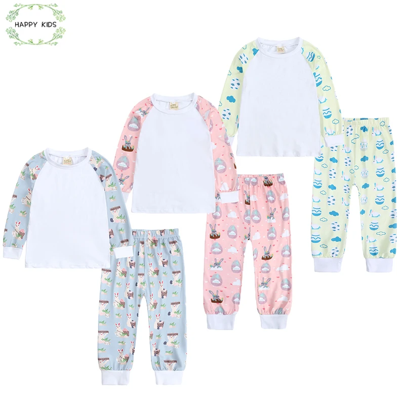 Пижамный комплект с длинным рукавом топ + штаны | Мать и ребенок