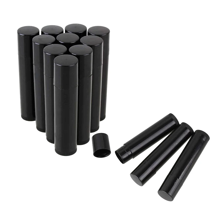 25 шт. прозрачный черный бальзам для губ