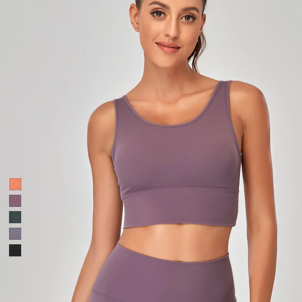 

Бюстгальтер женский летний спортивный с чашками пуш-ап и чашками