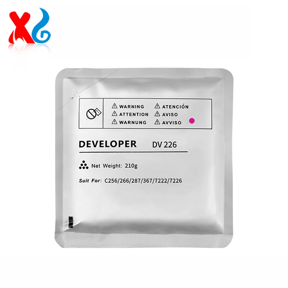 210g DV226 Разработчик для Konica Minolta C256 287 367 7222 7226 копировальный цветной носитель