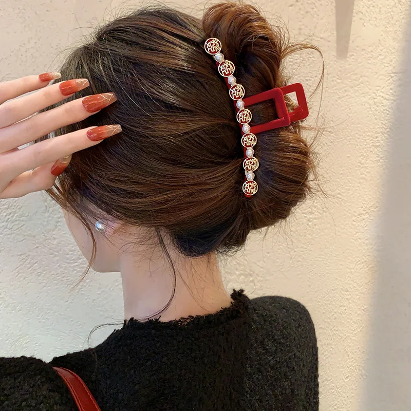 

FANYIN High Ponytail Grabbing Clip for Women Latest Back of the Head Shark Clip Hair Accessories