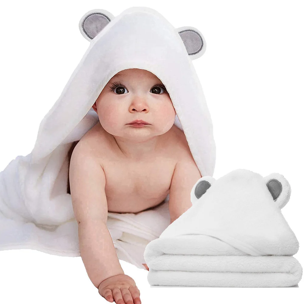 With Unique Design Hypoallergenic Baby Towels For Infant And Toddler Baby Bath Towel