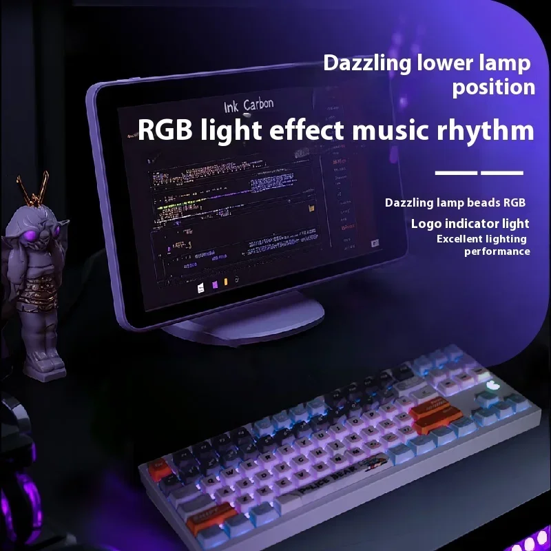 Метафинини Metapanda Pd87m Pro Механическая клавиатура Полностью алюминиевый сплав