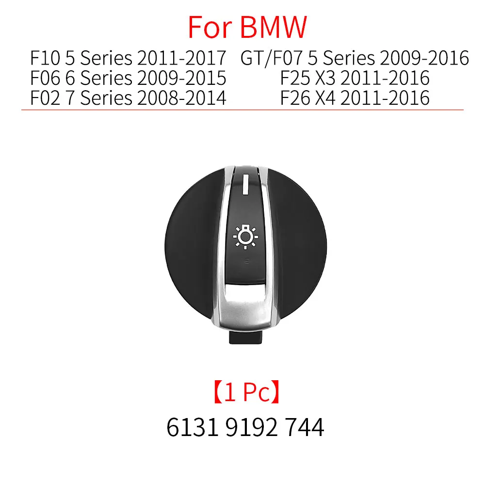 

Для BMW 5, 6, 7 серии X3 X4, кнопка переключения фар автомобиля, панель управления противотуманными фарами, переключатель противотуманных фар для BMW F02 F10 F18 F07 F06 F25 F26