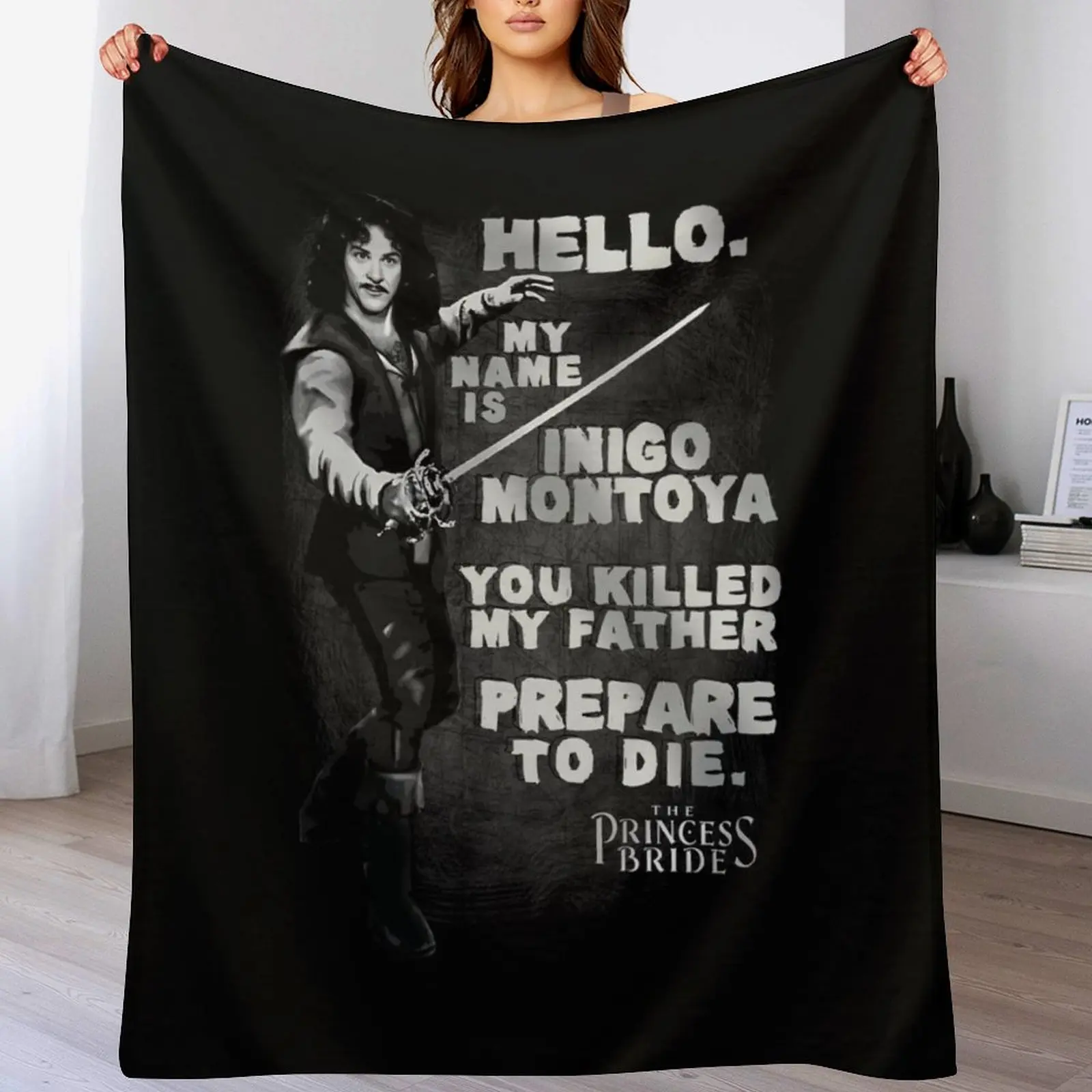 Пледы принцессы невесты Привет мое имя Inigo Montoya одеяло для кемпинга