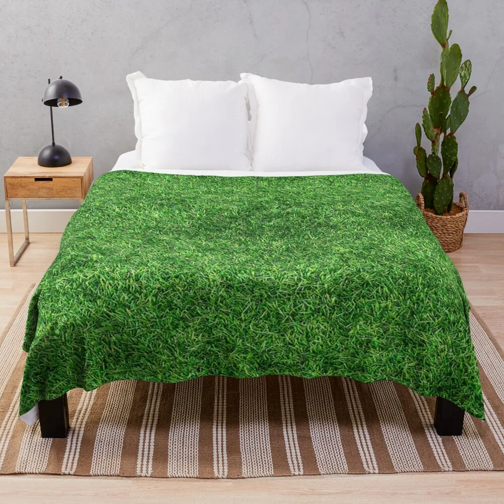 

COOL !!!! GRASS BLANKET !!!! Throw Blanket Giant Sofa Knit Blanket
