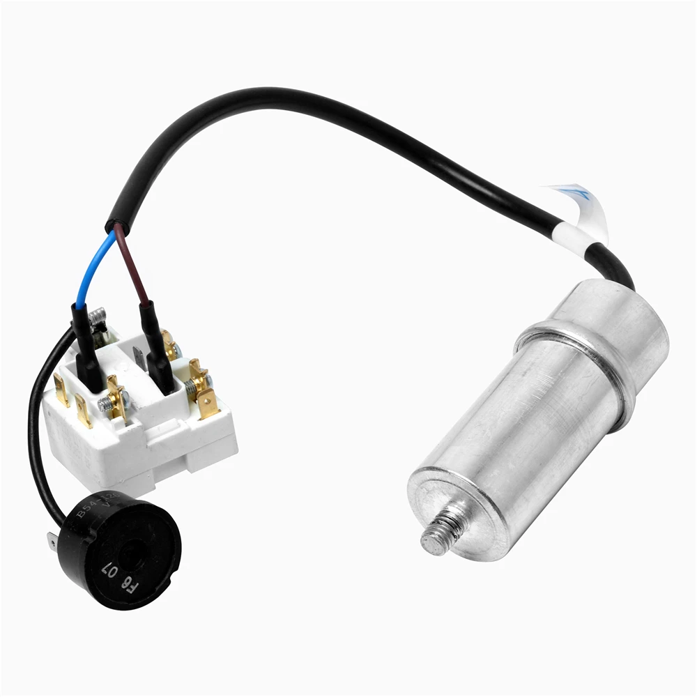 

QP3-12A Launcher Starter Protector Capacitor Overload Protection Relay 4uf Capacitor for Haier Refrigerator Repair Part