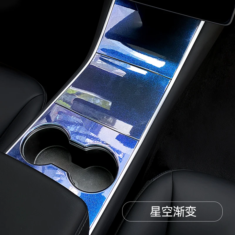 

For Tesla Model3Y Modely Center Console Film Center Console Protective Film Interior Modification Accessories