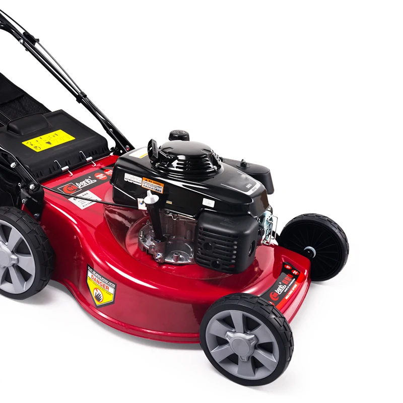 Газонокосилка бензиновая травокосилка мощная газонокосилка самоходная садовая