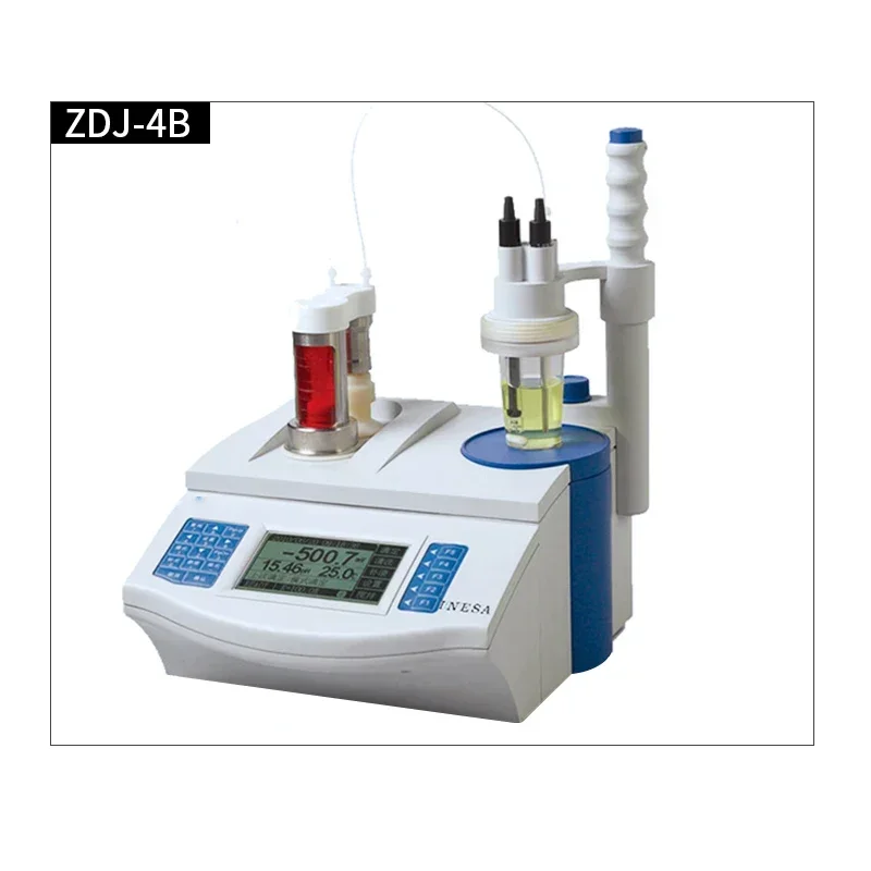 Потенциометрический титатор ZD-2 Volumetric Point Titrator ZDJ-4A/4B Настольный цифровой дисплей