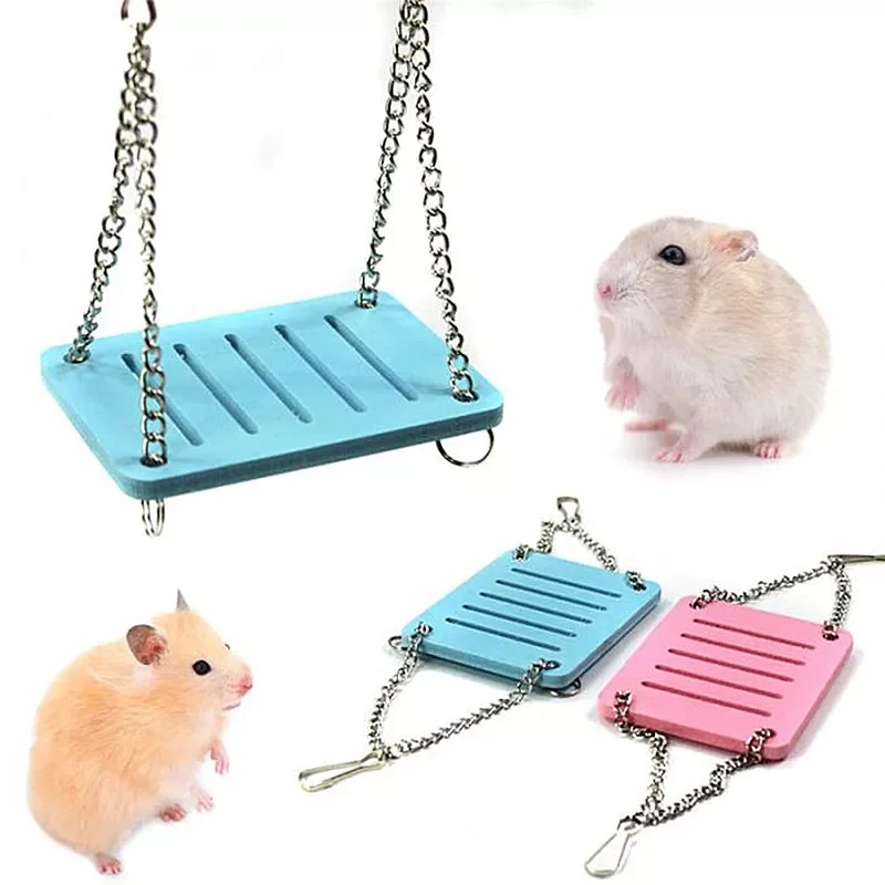 

NEW2022 2020 New Parrot Hamster Small Swing Hanging Bed Shake Suspension House Props Pet Supplies Small Pet Eexercise Entertainm