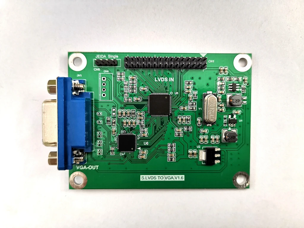 

Плата адаптера LVDS-VGA, выход Lvds-Vga поддерживает несколько разрешений 720P/1080P