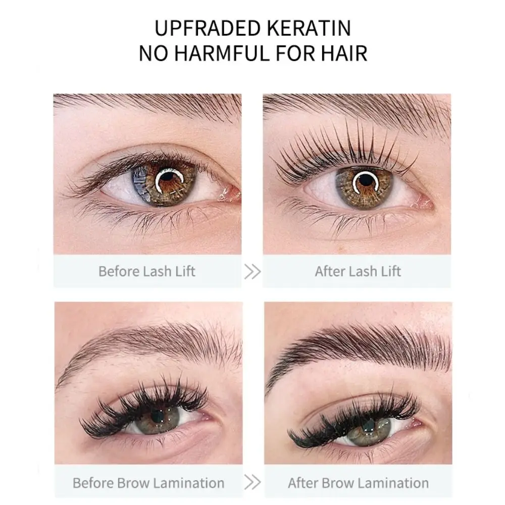 Набор для фиксации ресниц и бровей 10 мл 8-12 минут шаг 1 2