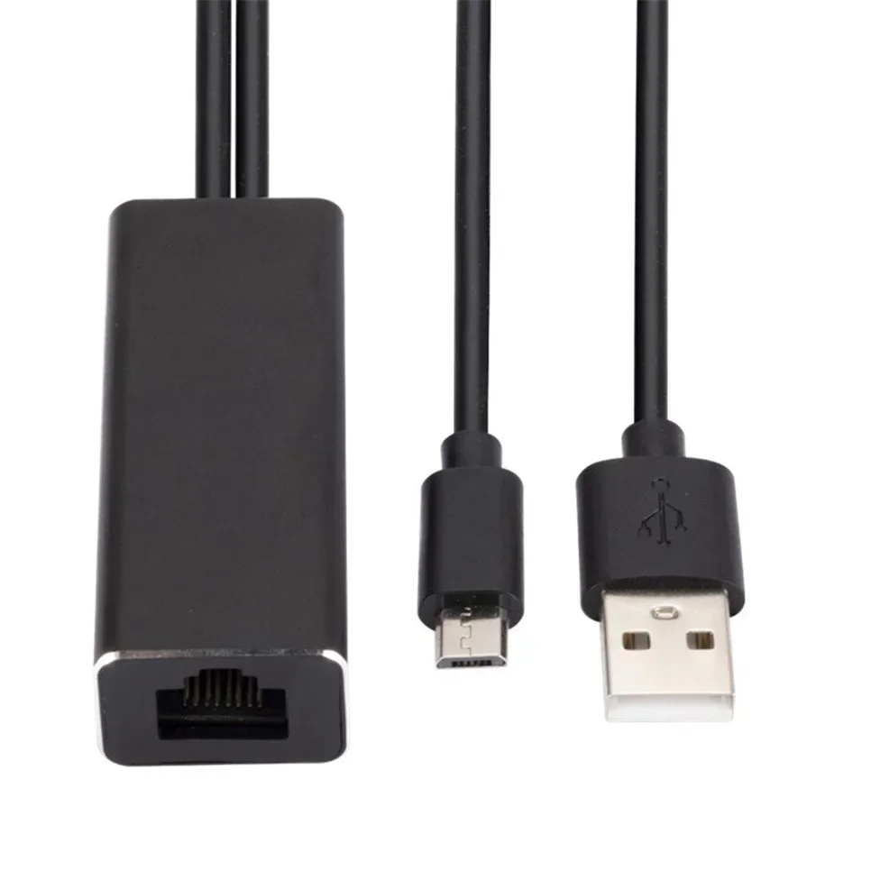 Адаптер Ethernet с USB 2 0 MICRO на сетевую карту адаптер 100 Мб для Fire TV Stick ТВ-карта без