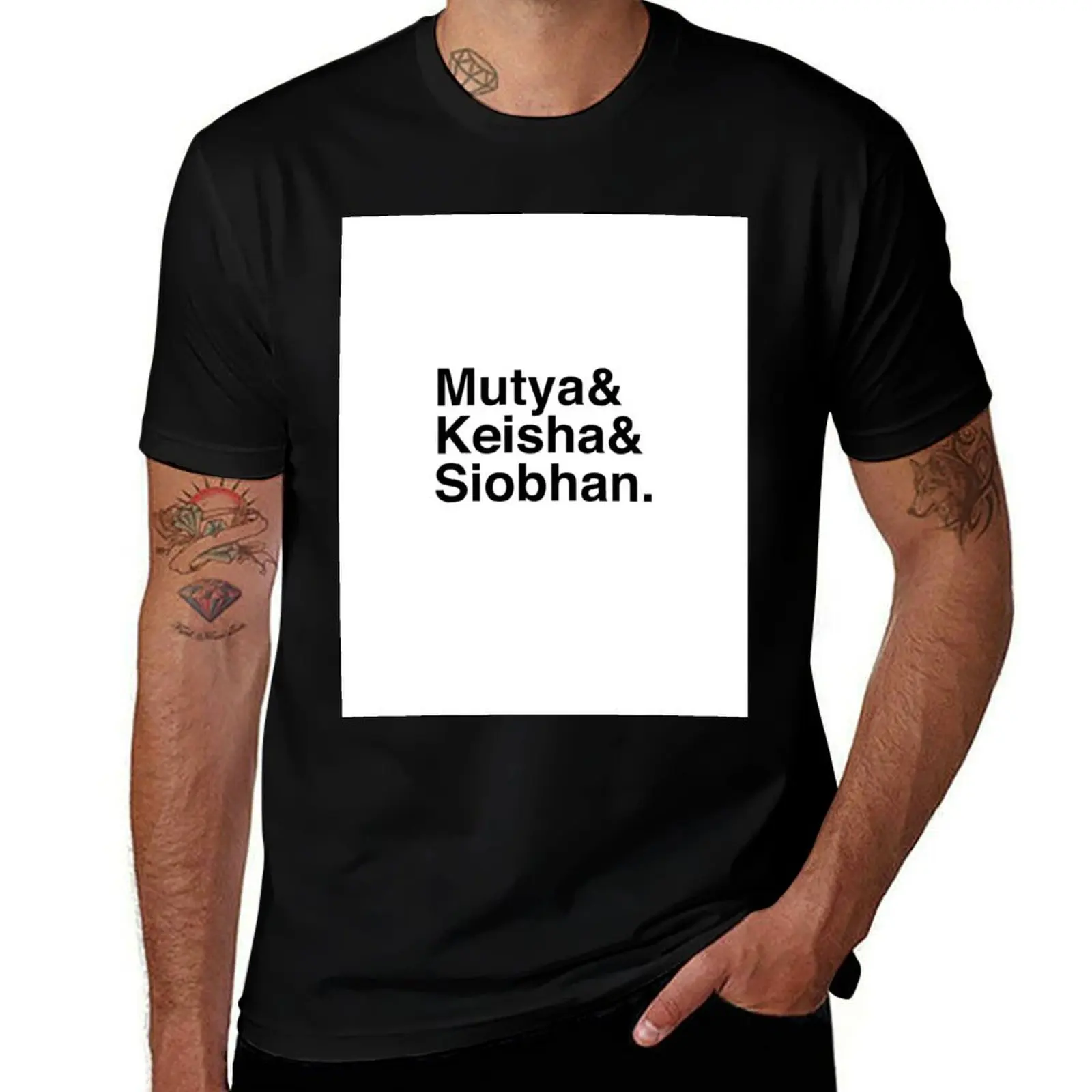 Фото Оригинальная классическая футболка Sugababes Mutya Keisha Siobhan Classic TShirt92, рабочая, повседневная, удобная футболка №1