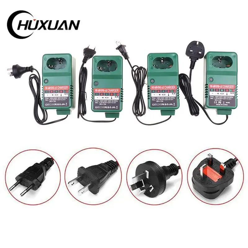 

1pc Battery Charger Charging Adapter Device for Makita 7.2V 9.6V 12V 14.4V 18V NI-MH NI-CD Batteries US EU UK AU Plug 7.2V-18V