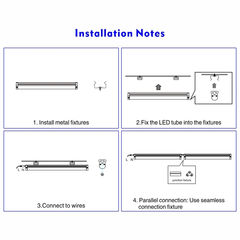 4pcslot led tube t5 t8 lamp 5w 29cm 10w 58cm led cabinet light 220v 230v 240v pvc light tube kitchen bar lighting strip free global shipping