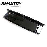 excellent quallity abs glossy black car rear lid trunk decklid panel cover kit for ford for mustang 2015 2019 car accessories