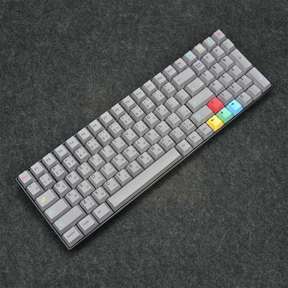 

129 S Gmk Dualshot тематическая крышка s Pbt краситель-sub профильная Крышка для механической игровой платы серия Cap s S0z9