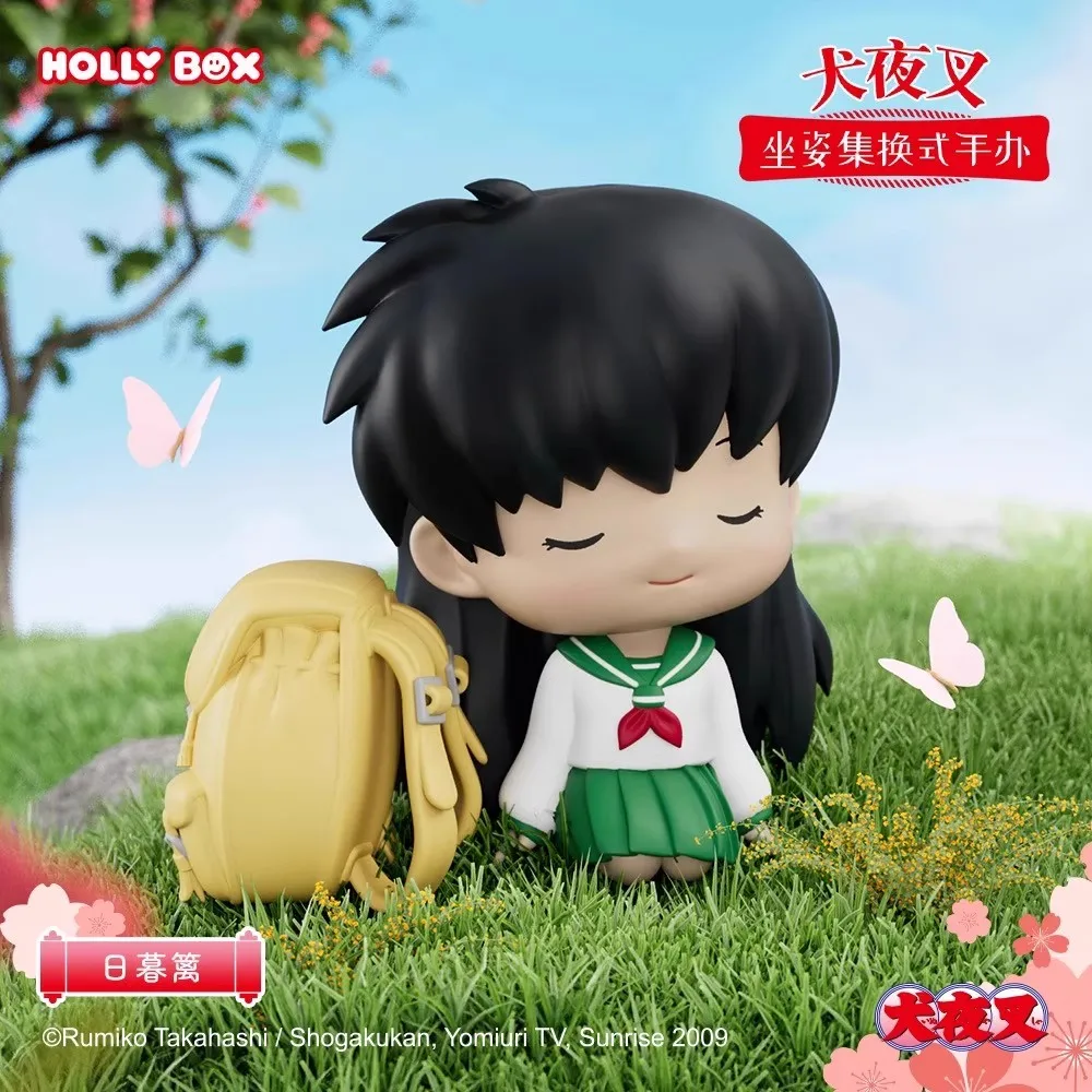 Фото Новая оригинальная слепая коробка Inuyasha, модель Inuyasha Kagome Higurashi, аниме-фигурка, загадочная коробка, декоративная фигурка, периферийные подарки, игрушки №5