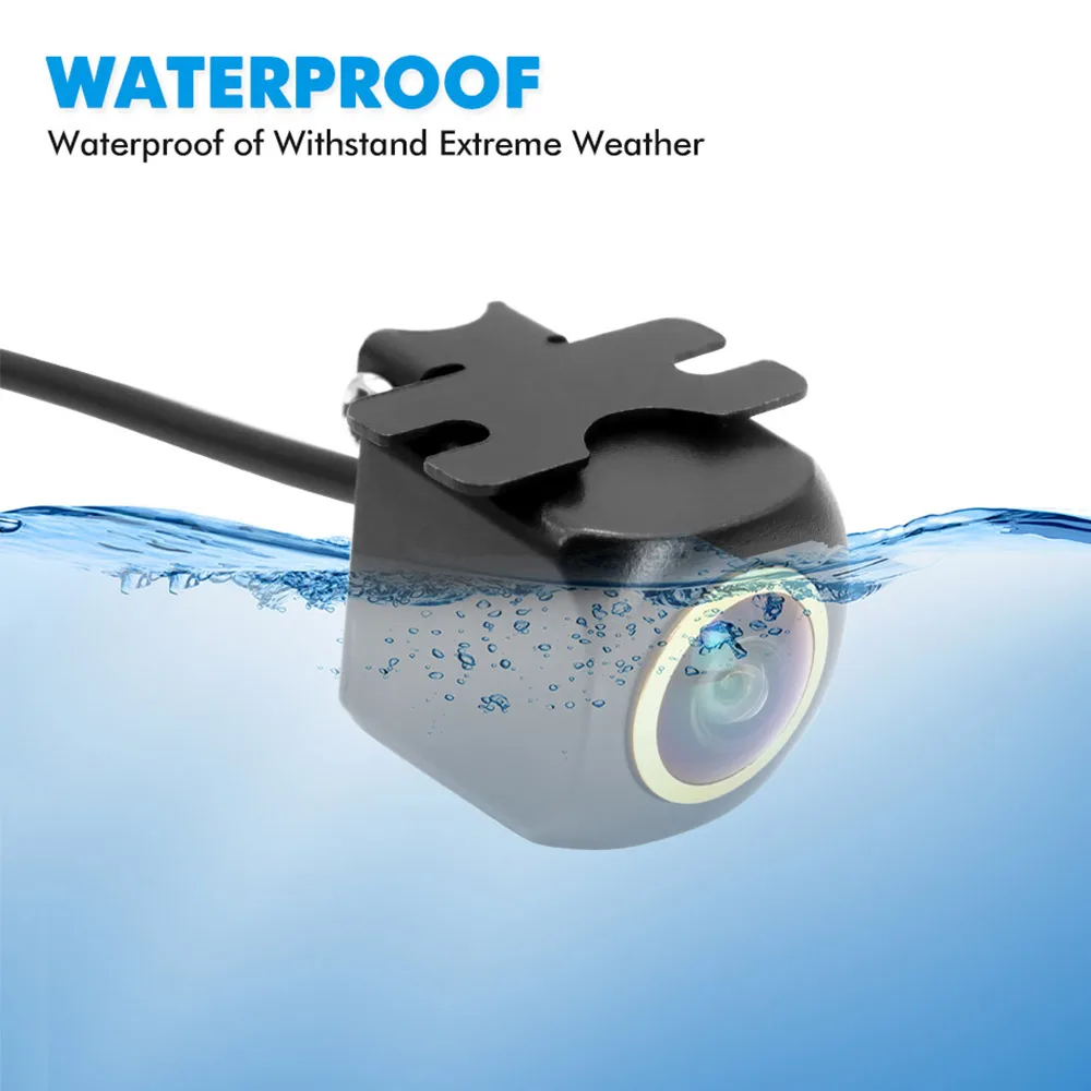 Автомобильная камера заднего вида SMARTOUR с углом обзора 180 градусов и ночным