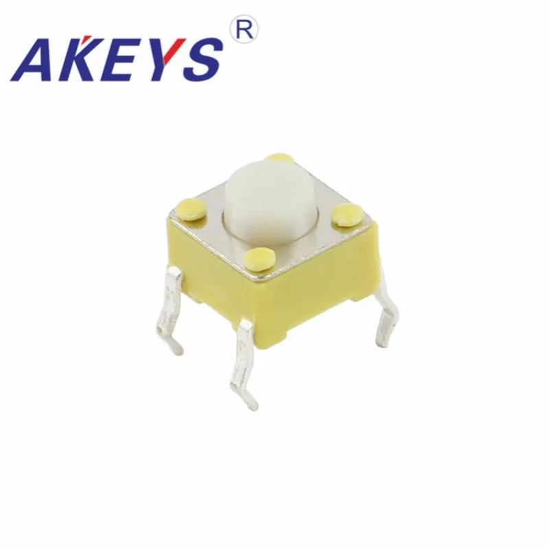 10 шт. TS-D001 6*6 многоцветный световой сенсорный переключатель мгновенный