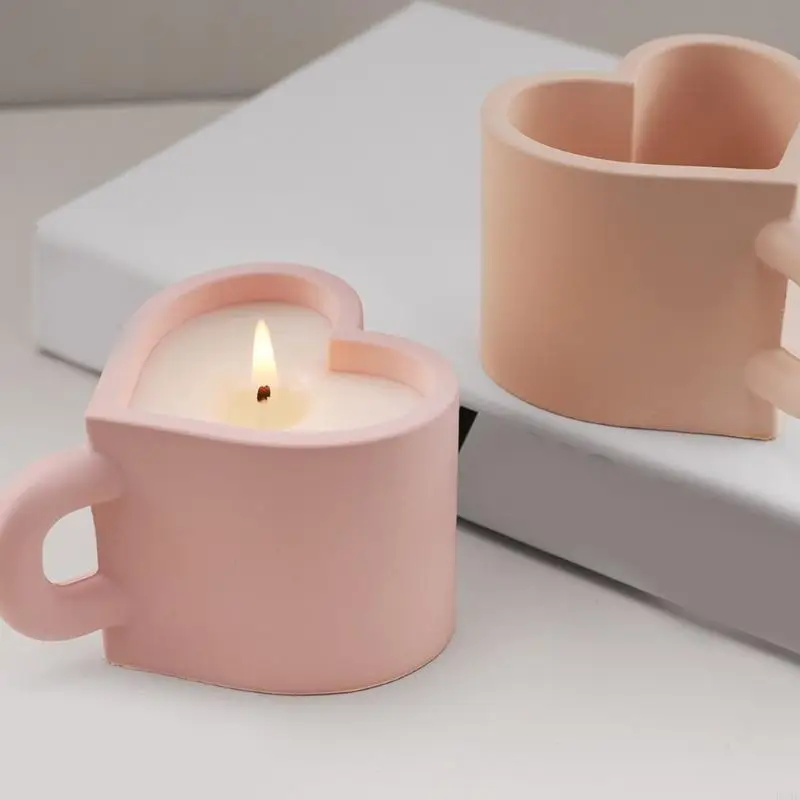 R3MC Multefuntional Craft Силиконовая плесень сердца чаша для хранения миски формы